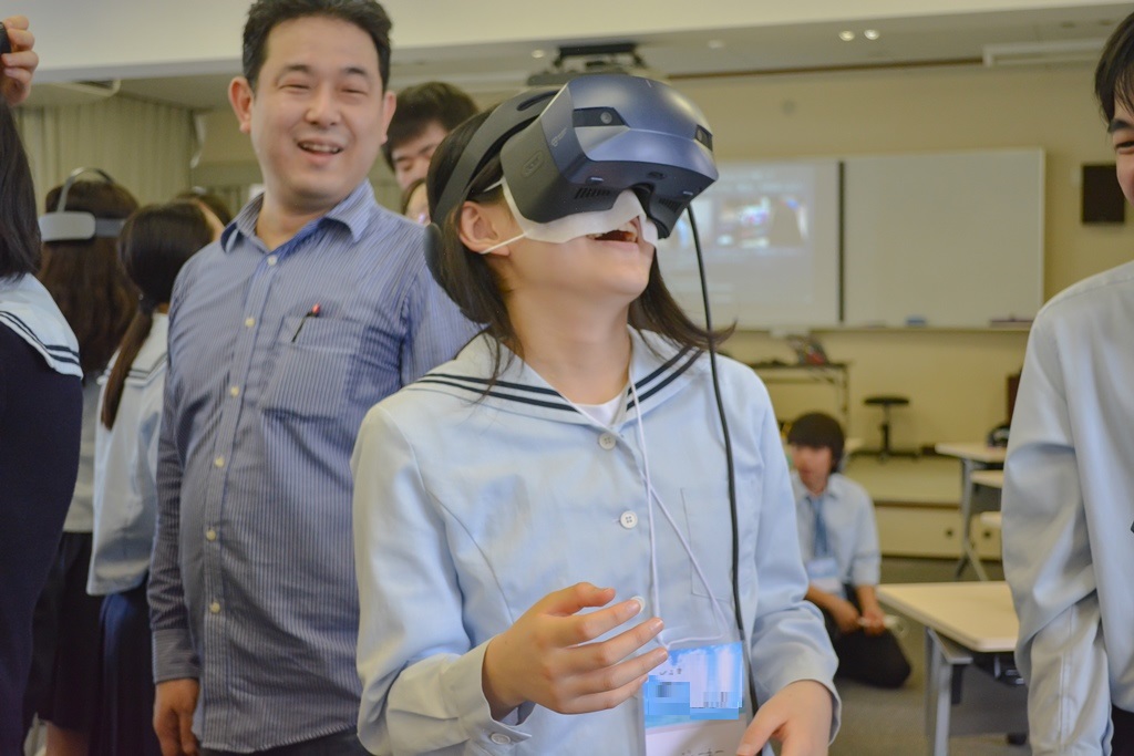 三重県立鳥羽高等学校製作「海女VR映像」完成記念記者会見
