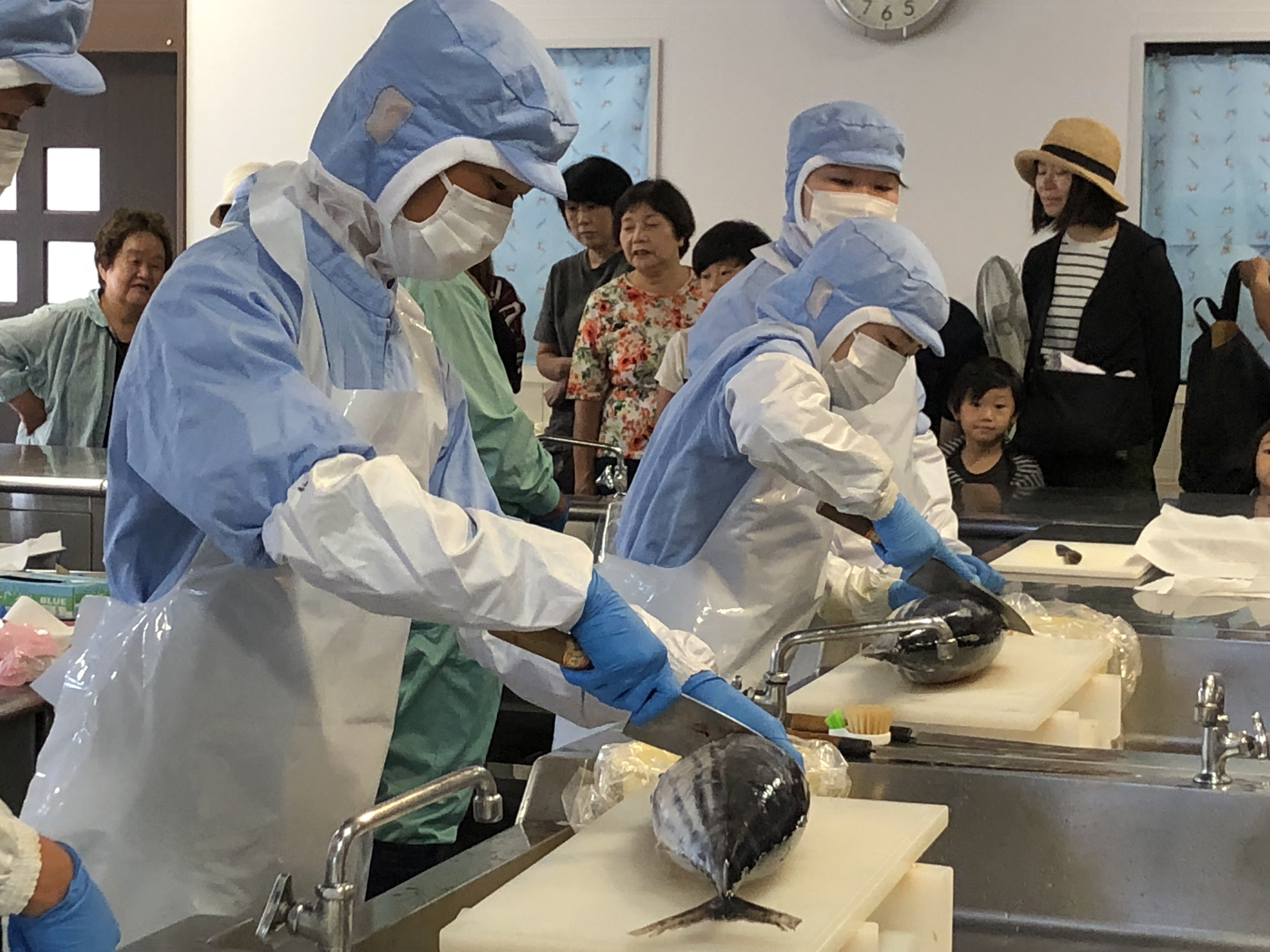 三重県立水産高等学校・志摩市　合同フェア